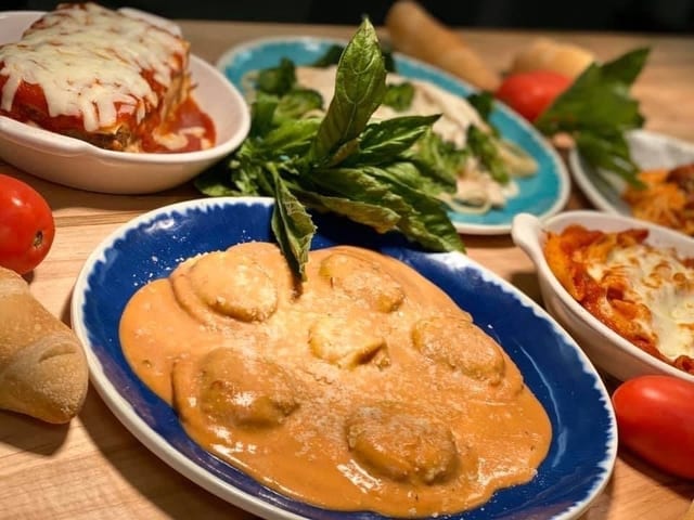 Portobello Mushroom Ravioli.