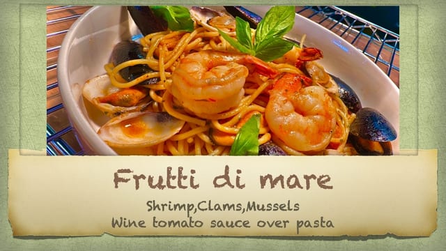 Frutti di mare.
